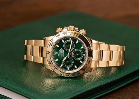 black rolex green face|Rolex green face women.